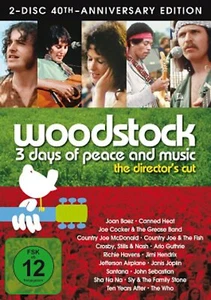 Woodstock: 3 Days of Peace and Music - The Director's Cut # 2-DVD-NEU - Bild 1 von 1