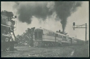 Old Meets New Steam Power auf der C&O Postkarte - Bild 1 von 2