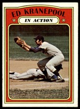 1972 Topps Ed Kranepool  VG-EX New York Mets #182