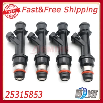 4x Inyectores de combustible nuevos 25315853 para Chevrolet Aveo 2004-2006 1,6 L L4 96386780 Foto 1 de 4