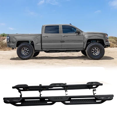 Vijay For 2007-2018 GMC Sierra 1500 Running Boards & Step Bars Nerf Bars Foto 1 de 4
