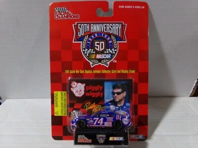 Гоночные чемпионы Рэнди LaJoie #74 Piggly Wiggly синий масштаб 1:64 062821DMT - Изображение 1 из 2