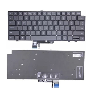 Laptop keyboard for DEL-L Latitud-e 7640 7430 7440 7450 mini led 7340 US Black - Picture 1 of 12