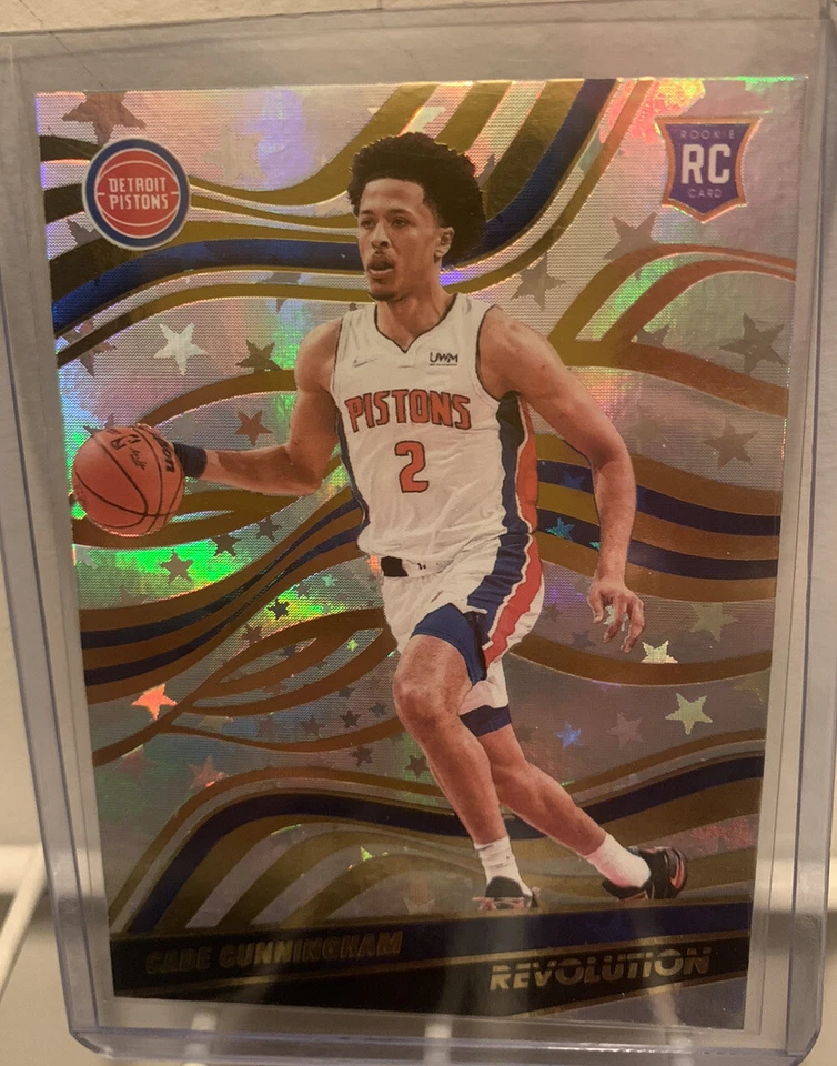2021-22 Panini Revolution Cade Cunningham Astro Rookie Card RC #120 NM/MINT - Image 1 of 2