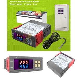 AC110-230V/DC12-72V Thermostat Digital Temperature Controller for Refrigerator - Picture 1 of 35