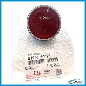 Toyota Land Cruiser FJ40 BJ40 Rear Red Lens Body Reflector 81910-69025 1 piece - Picture 1 of 8