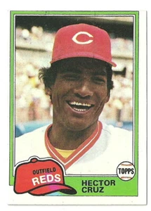 HECTOR CRUZ CINCINNATI REDS #52 - TOPPS NM-MT 1981 - Picture 1 of 2