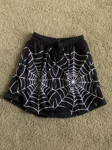 Lost Files “Spider web” Halloween Shorts Size Men’s Large - Picture 1 of 3