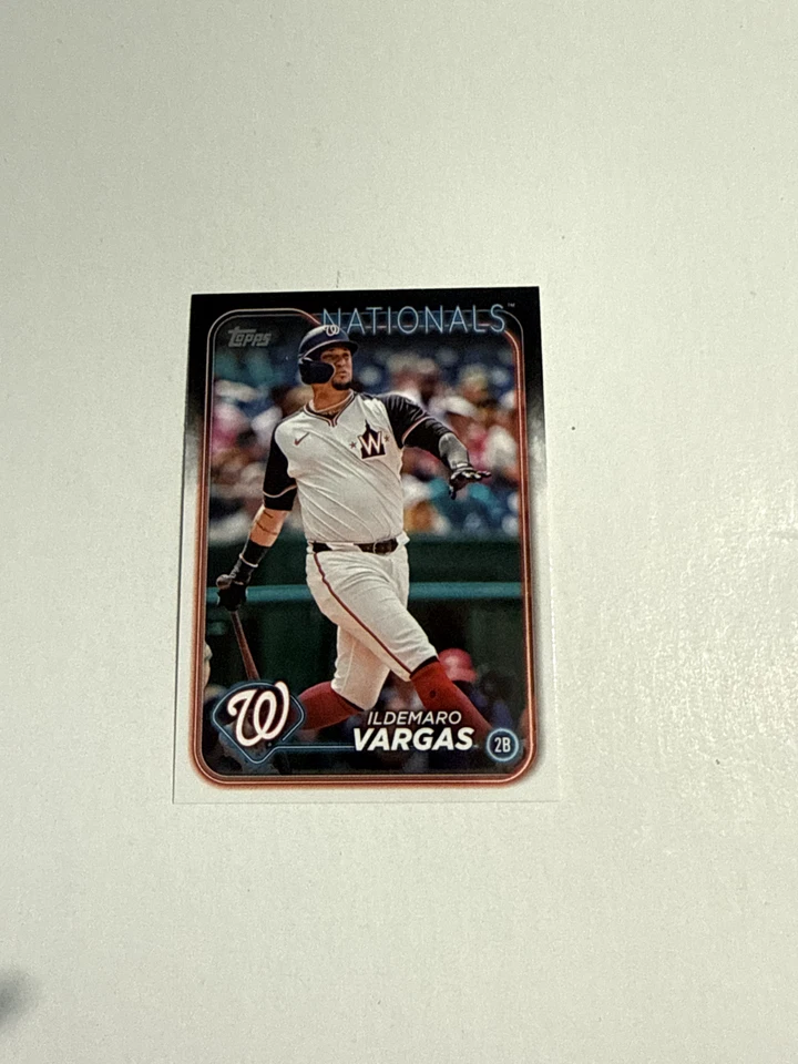Topps 2024 Baseball Ildemaro Vargas Washington Nationals Baseman #US303 - 1 Card - Image 1 of 1