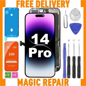 For iPhone 14 Pro prime plus Screen Replacement + Digitizer + Tools+Protector UK - Picture 1 of 5