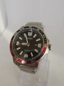 Citizen Eco-Drive Pepsi Herrenuhr (Armband ca. 18 cm) - Bild 1 von 20