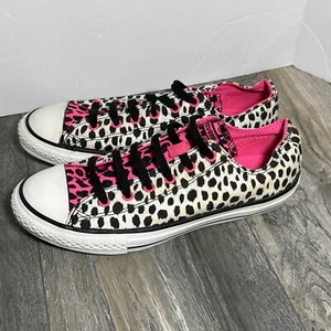Converse Low Top Animal Print pink/White (Size 5) - Picture 1 of 7