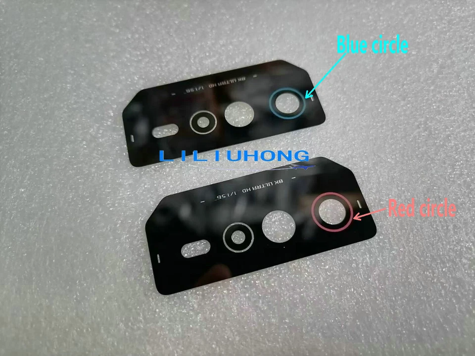 Lente de cámara trasera lente de vidrio cubierta trasera repuesto para teléfono Asus ROG 6 Foto 1 de 2