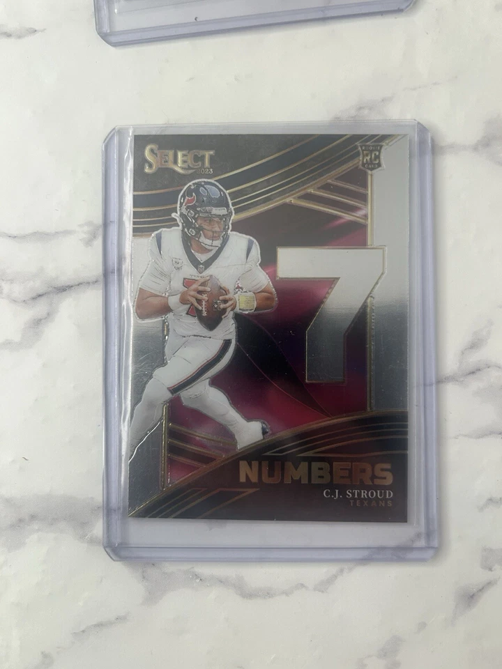 numbers cj stroud rookie card - Image 1 of 1