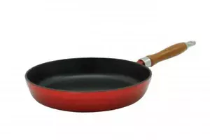 Karl Krüger Vulcan Eisenguss Pfanne 28 cm rot - Bild 1 von 1