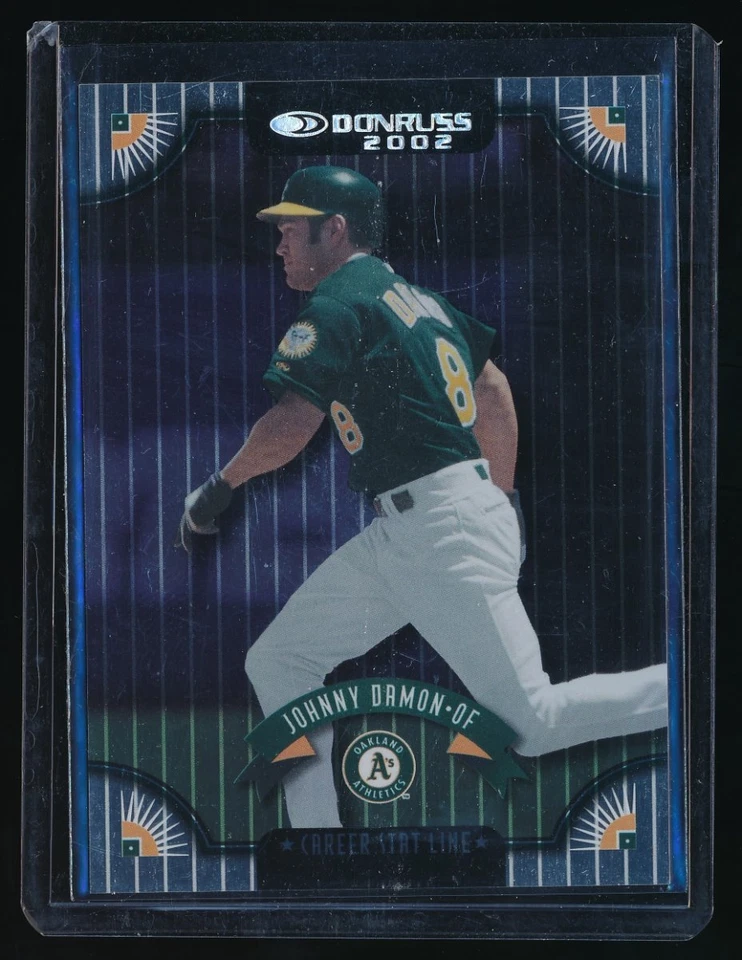 JOHNNY DAMON 2002 DONRUSS STAT LINE CAREER 122/190 *BOSTON RED SOX* - Image 1 of 1