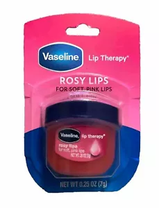Vaseline Lippentherapie - rosige Lippen ~ 0,25 oz Reisegröße Neu - Bild 1 von 1