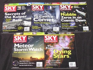 SKY & TELESCOPE MAGAZINE LOT - 5 issues 2014 - Very Good - Fine - Astronomy - Picture 1 of 13