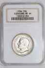 1936 CLEVELAND SILVER COMMEMORATIVE HALF DOLLAR NGC MS64