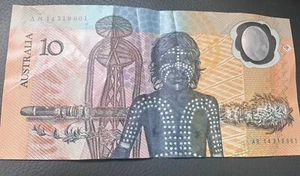 1988 Australian Bicentennial $10 Ten Dollar Banknote - AB 14319661 - Picture 1 of 6