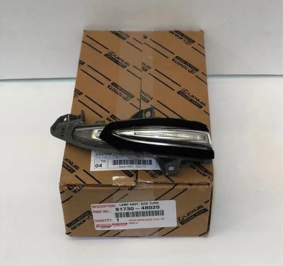 LEXUS OEM FÁBRICA ESPEJO RETROVISOR DELANTERO LUZ INTERMITENTE 2009-2015 RX350 RX450H Foto 1 de 3