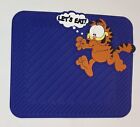 PlastiColor 8203 Garfield "Let's Eat" Pet Place Cat Accessories Pet Bowl Mat