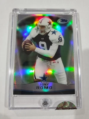 2009 eTopps TONY ROMO  #554/749 DALLAS COWBOYS! Uncirculated Refractor!!! - Image 1 of 2