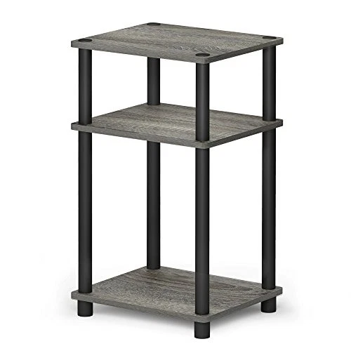  Just 3-Tier Turn-N-Tube End Table / Side Table / Night Stand / Bedside Table  - Image 1 of 4
