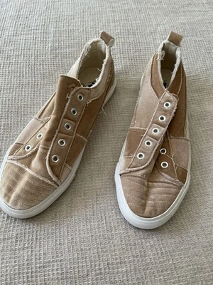 Zapatillas sin cordones Corky’s Babalu de terciopelo para mujer - Usadas en excelente estado - Talla 10 Foto 1 de 4