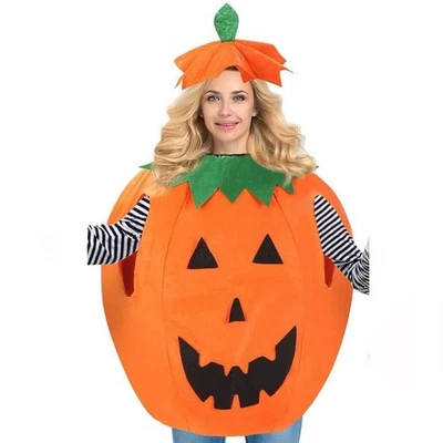 Pumpkin Costume Adult One Size 2 Piece - Image 1 of 3