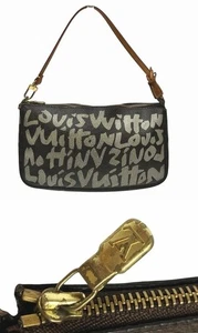 Louis Vuitton Pochette Accessoires Monogram Graffiti M92192 Handtasche Limitiert - Bild 1 von 11