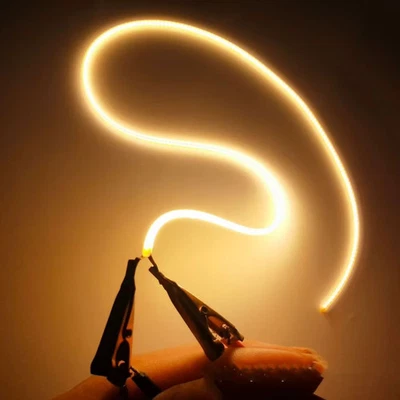 DC3V LED Flexibles Filament gleicher Pol 25mm 80mm 110mm 128mm 190mm 300mm 352mm Edi - Bild 1 von 4