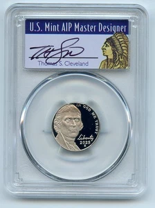 2025 S 5C Jefferson Nickel PCGS PR70DCAM First Strike Thomas Cleveland Native - Picture 1 of 1