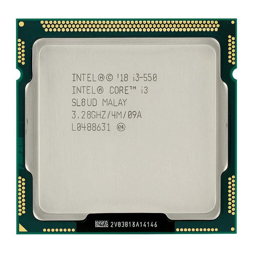 Processore Intel Core i3-550 3,20 GHz socket LGA1156 SLBUD testato per il... - Immagine 1 di 1