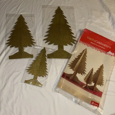 Centros de mesa Martha Celebrations oro brillante 3 unidades 10 en 14 en 18 pulgadas Foto 1 de 4