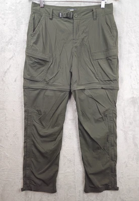REI Co-op Sahara Convertible Cargo Hiking Pants Relaxed Fit Green Womens Sz 8P - Image 1 of 4