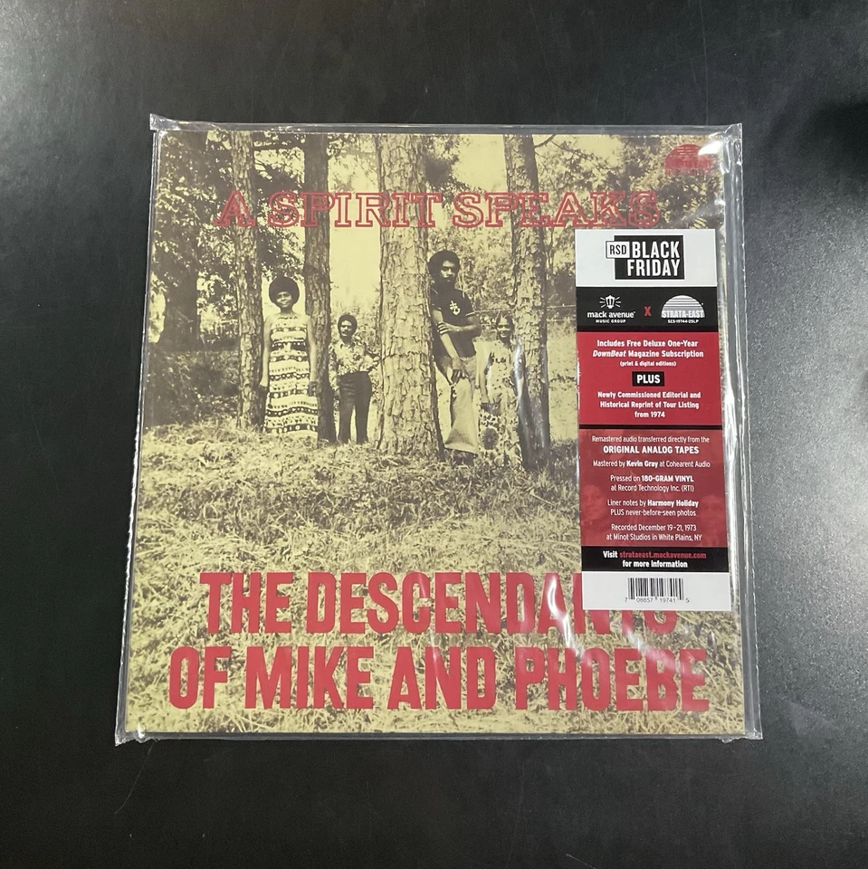 The Descendents Of Mike And Phoebe - A Spirit Speaks LP On Vinyl RSDBF 2025 Jazz - Image 1 of 1