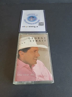 George Strait - Blue Clear Sky - Cassette - 1996 - MCA - Image 1 of 3