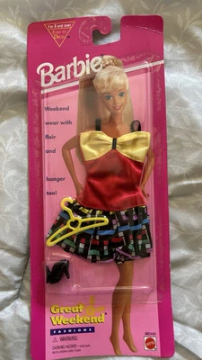 Barbie Great Weekend Fashion, 68014-91,1995, Mattel, Box has a little wear - Image 1 of 4