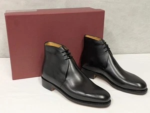 British Army Military Parade Ceremony Black Leather Officers George Boots UK 6 - Picture 1 of 10
