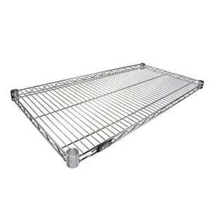 Additional Wire Shelf for Wire Shelving Units, 600-800 lb Capacity, 24"W x - Picture 1 of 5