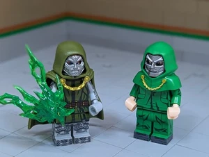 Super Heroes Minifigure DR.dOOm fig hero Minifigure - Picture 1 of 3