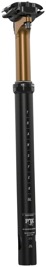 Tija de sillín con cuentagotas de fábrica FOX Transfer SL: 31,6 mm, 75 mm, interna, superior Kashima Foto 1 de 1