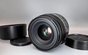 Sigma AF 50mm f/2.8 Macro for Canon EF Mount  w/ Caps, Hood From Japan #S257 - Picture 1 of 18