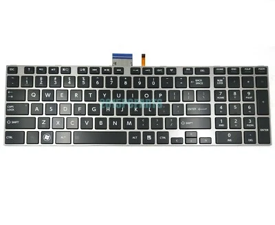 New For Toshiba Satellite P850 P850D P855D P870 P870D P875D Keyboard Backlit US - image 1 of 4