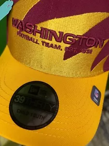 NFL Washington Commanders New Era 39THIRTY Hat/Cap Child/Youth OSFA NWT - Picture 1 of 8