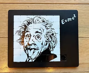49 Tile Pussycat Slide Puzzle Albert EINSTEIN E=MC2 Art No 80 2953 Germany RARE! - Picture 1 of 2