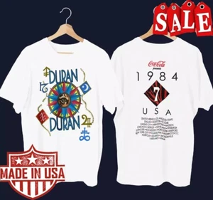 T-shirt vintage Duran Duran, 1984 Arena Tour Concert Tee Shirt - Photo 1 sur 7