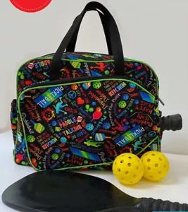 Pickleball Bag Pattern by Poorhouse Quilt Pattern - Picture 1 of 2