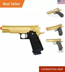 Airsoft Pistol 1911 G6 Airsoft Gun Spring Powered 300 FPS, Metal Alloy Constr... - Picture 1 of 8
